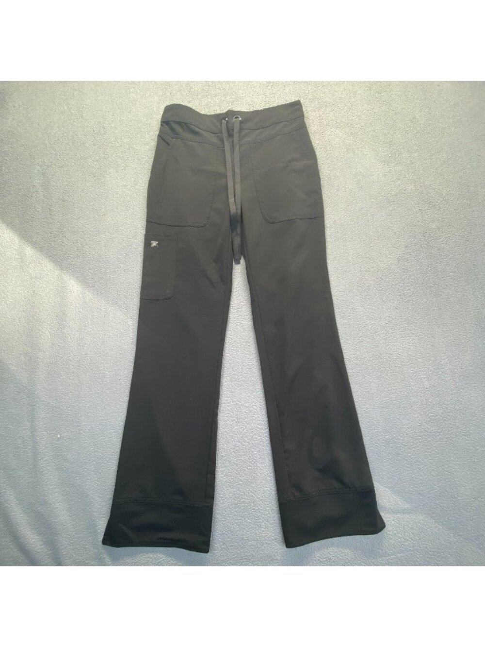 Greys Anatomy Signature Scrub Pants Black Womens XS  Nursing Uniform 2207
